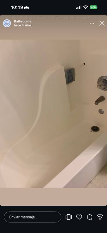Bathroom after cleaning